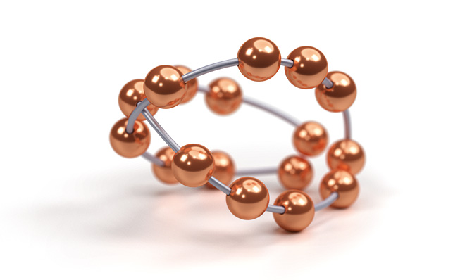 Ballerine Pärlspiral